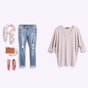 LAILA JAYDE {Stitch Fix} Dolman Sweater